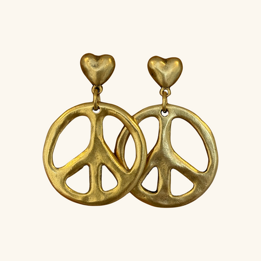 PEACE & LOVE EARRINGS