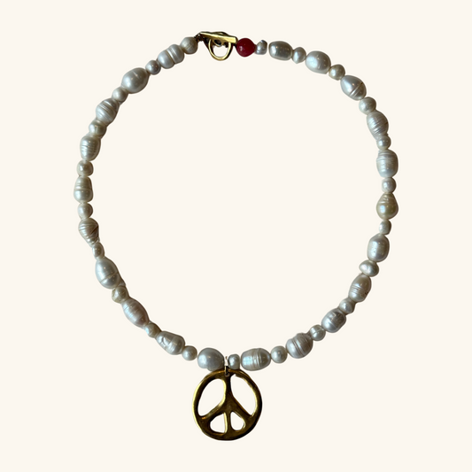 PEARL PEACE NECKLACE