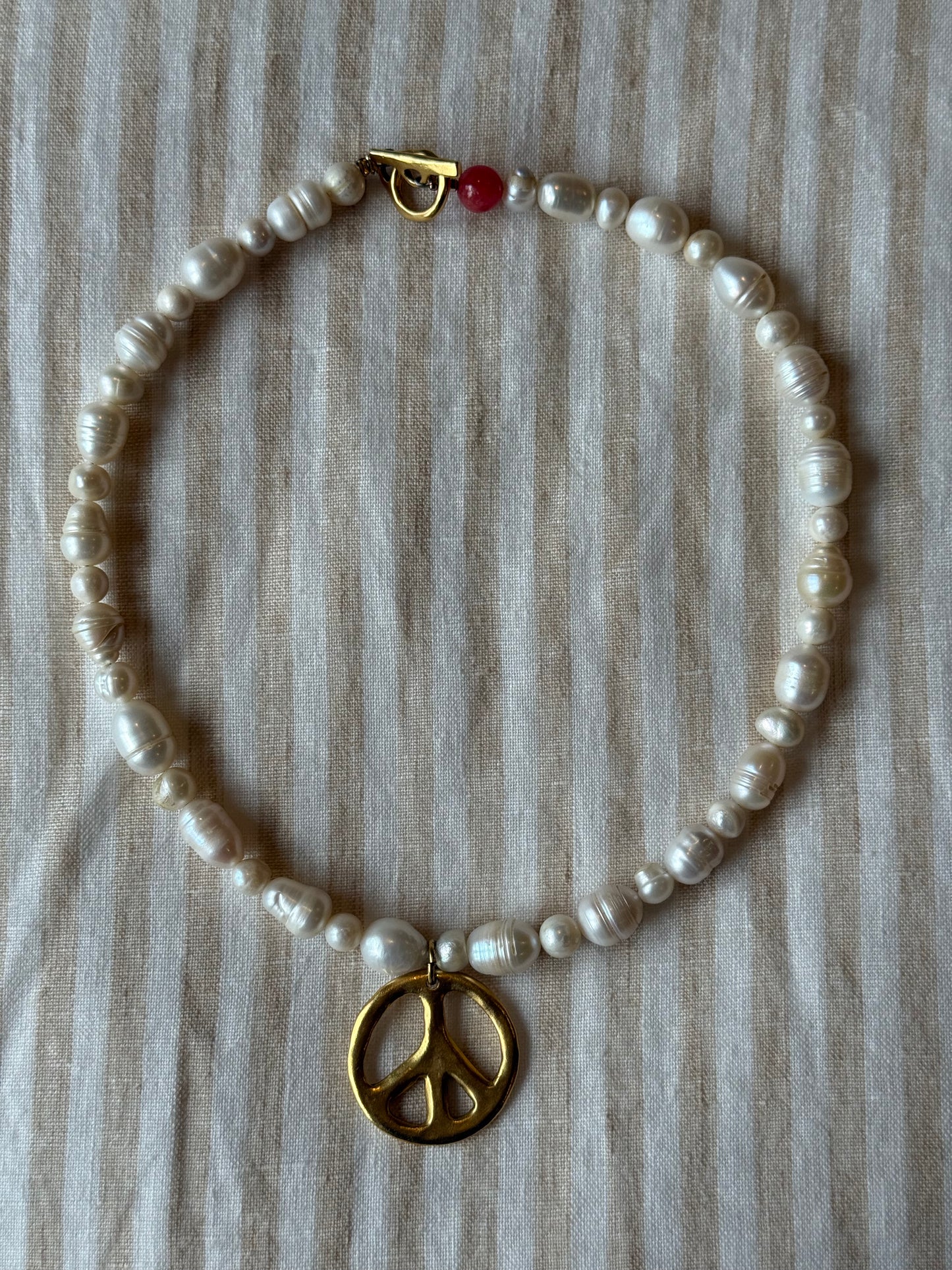 PEARL PEACE NECKLACE