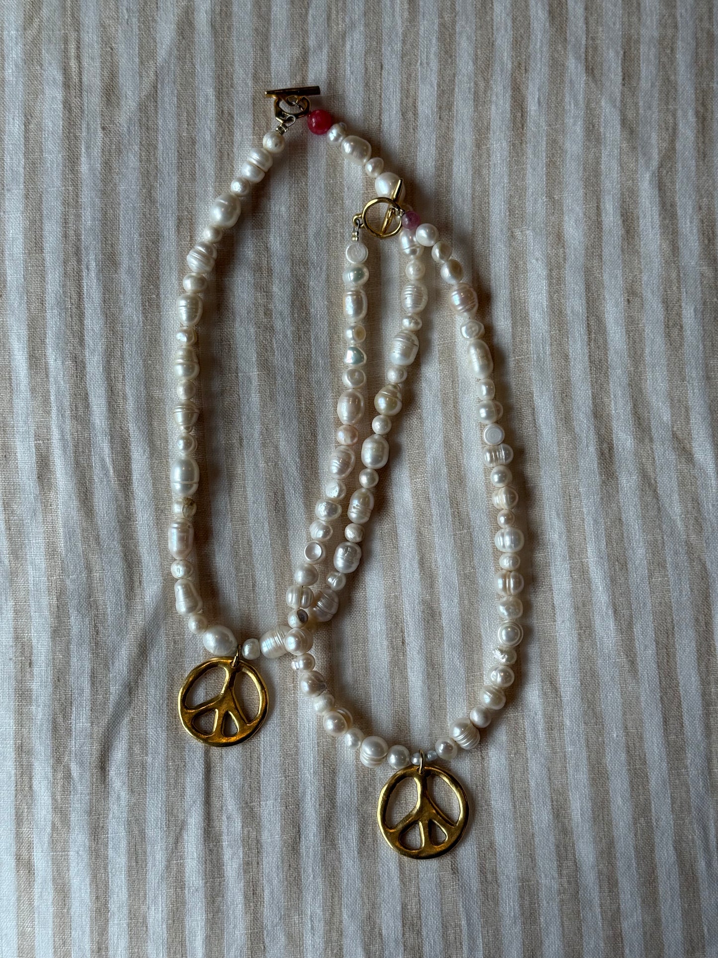PEARL PEACE NECKLACE