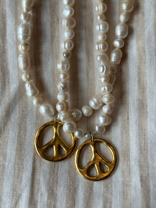 PEARL PEACE NECKLACE